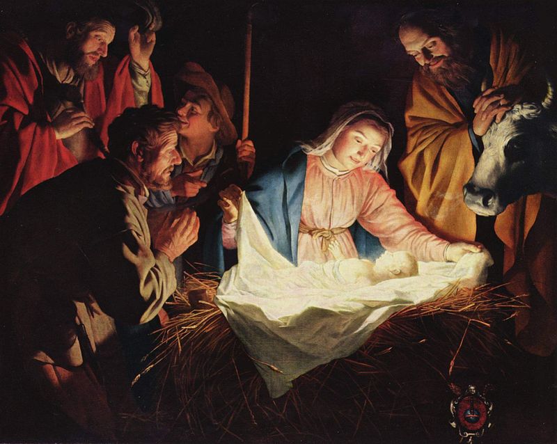 2015 12 19 Gerard van Honthorst Kristaus gimimas