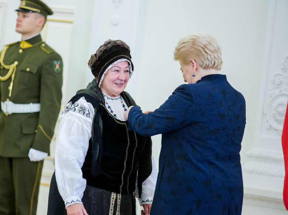 Milda Rickute Dalia Grybauskaite