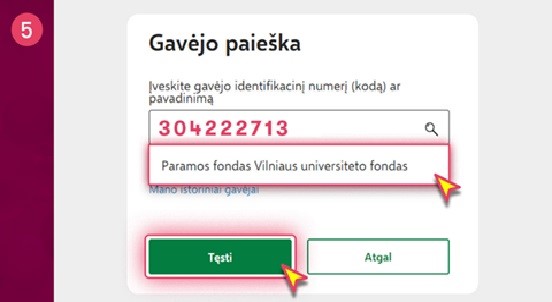 5 punktas