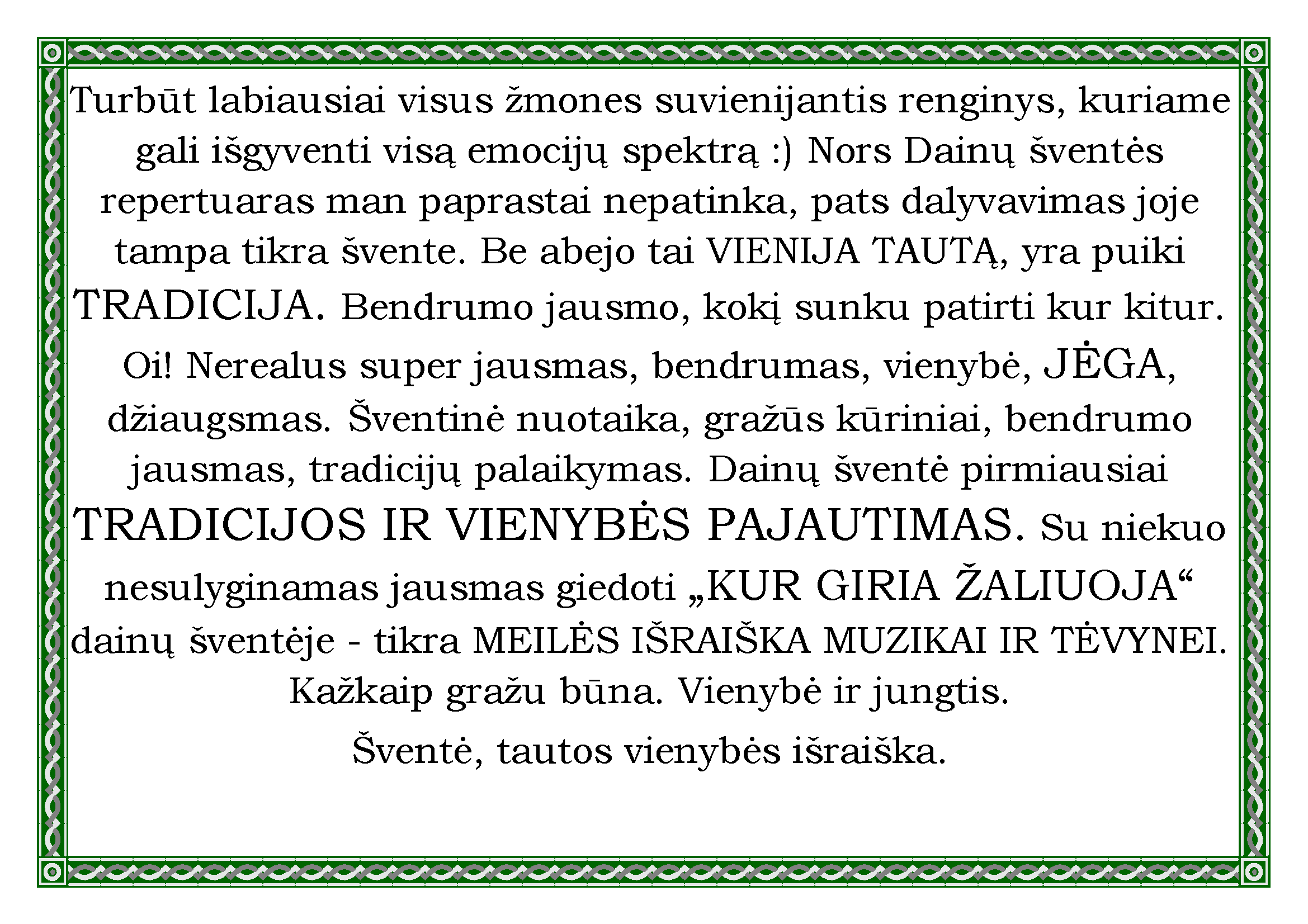 dainu sventes dalyviu mintys Page 19